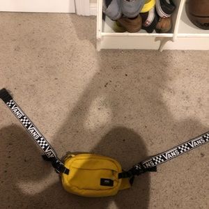Yellow Vans adjustable Fanny pack